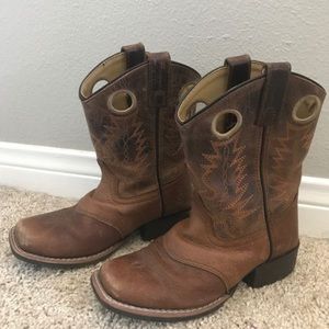 comfortable leather cowgirl boots